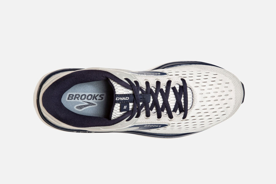 Brooks Dyad 11 Road Loopschoenen Heren - Wit/Zwart - 794521RTN